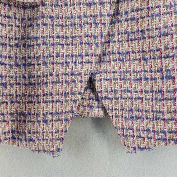 Veronica Beard Pink and Blue Tweed Blazer - Picture 15 of 15